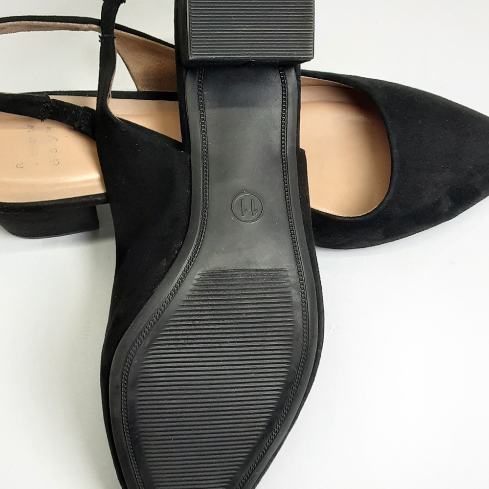 A New Day Elegant Black Slingback Heels - Picture 6 of 6